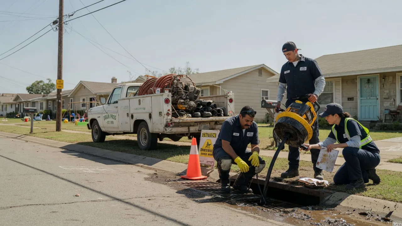 Drain Cleaning in The Colony, TX near me